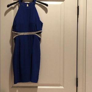 Blue Party Dress